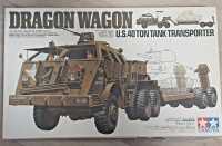 Tamiya 35230 Dragon Wagon U.S.40 TON TANK Transporter USA...