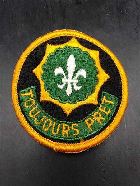 US Patch Brigade Division Stoffabzeichen Militaria Toujours Pret Kavallerie