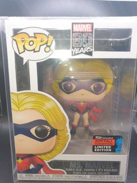 FUNKO POP! Marvel Ms. Marvel 2019 Limited Edition 527 PROTECTOR