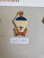 4x Tschechien Czech Spezieleinheit Patch Parachute Fallschirmjäger SDZ Ausbilder