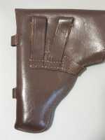 Alte Pistolentaschen Waffenholster Leder 1970 mit...