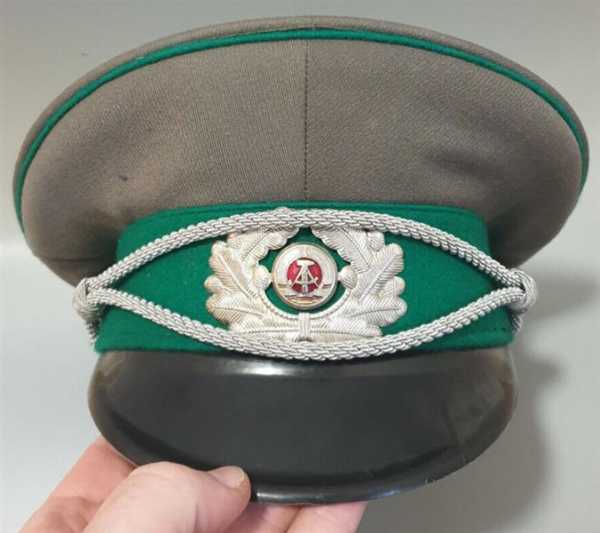 DDR Schirmmütze Emblem Schöner Zustand Gr. 54 Kopfbedeckung NVA MDI