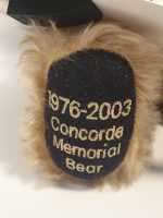 Hermann Coburg Concorde Memorial Bear Teddy Bär Bear...