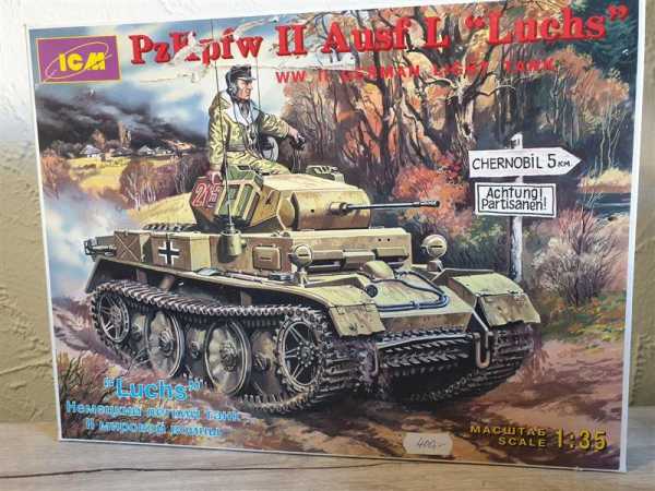 ICM 35121 PzKpfw II Ausf. L Luchs German Panzer Tank 2 . WK 1:35 Modellbausatz