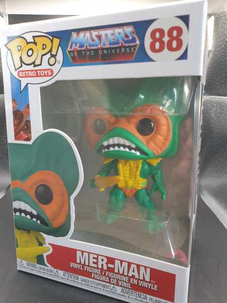 FUNKO POP! Masters of the Universe 88 Mer-Man mit Schwert Retro Toys MOTU