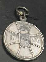 Medaille Orden Sachsen Tapferkeitsmedaille 1914 1915...