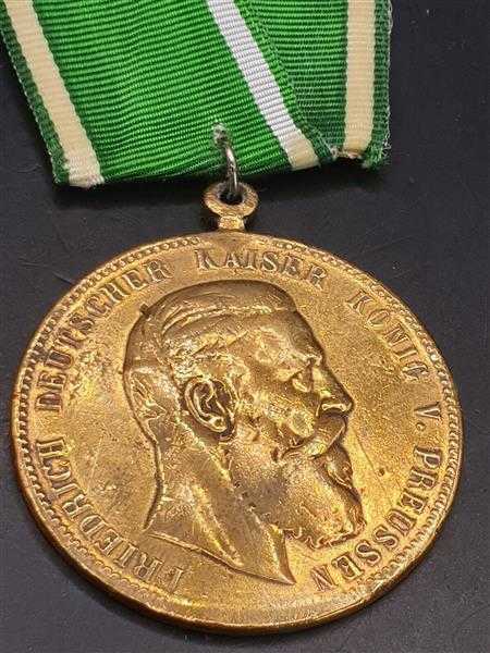 Orden Medaille Friedrich Deutscher Kaiser König Preussen 1888 Lerne Leiden ohne