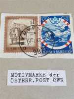 Österreich Austria Motiv Briefmarke Post Wasserrettung