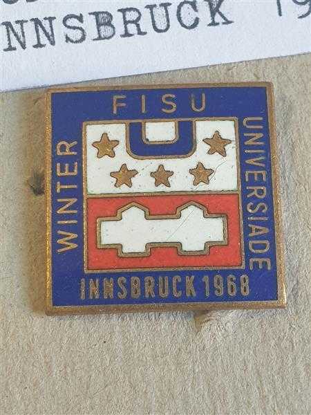 Österreich Austria Orden Abzeichen Universiade Innsbruck 1968 FISU Winter