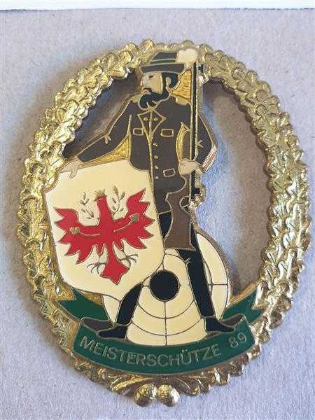 Österreich Austria Tiroler Landesschiessen 1989 Jagd Meisterschütze