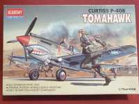 Academy 1655 Curtiss P-40B Tomahawk 1:72 Jagd Flugzeug...