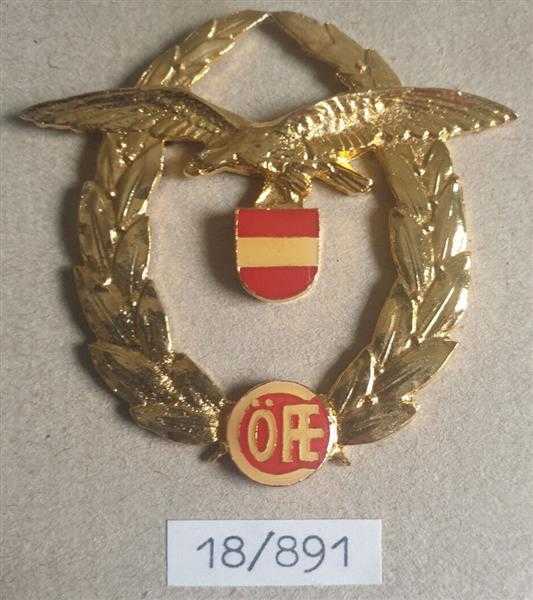 Österreich Leistungsabzeichen ÖAC Aero Club Gold Stufe Luftwaffe Fliegerorden