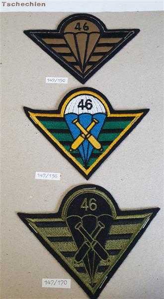 Tschechien Czech Spezieleinheit Patch Parachute Fallschirmjäger 46. Regiment Div