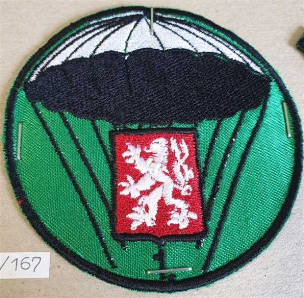 Tschechien Czech Spezieleinheit Patch Parachute Fallschirmjäger Division RAR