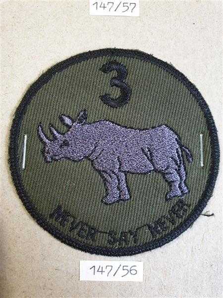 Tschechien Czech Spezieleinheit Patch SFOR 3 Battalion Never Say Never Hippo D