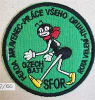 Tschechien Czech Spezieleinheit Patch SFOR Federal...