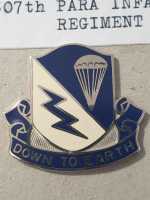 USA Badge Orden 507th Para Infantry Regiment...