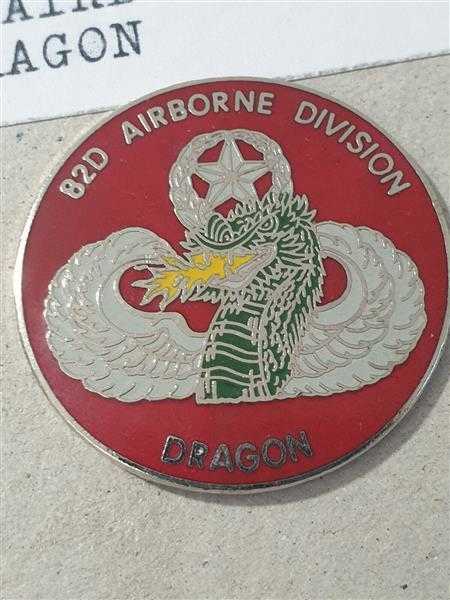 USA Badge Orden 82nd Airborne Division Dragon Abzeichen RAR