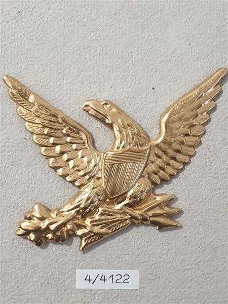 USA Cap Insignia Mützenabzeichen Militaria Adler mit Blitzen