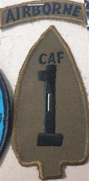 USA Patch Ärmelabzeichen Airborne 1st Airborne Division CAF 2. WW RAR ...