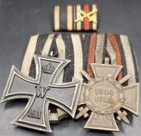 2er Ordensspange Eiserne Kreuz EK Militaria...