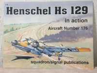 Henschel Hs 129 in Action Aircraft Luftwaffe 176 Squadron Signal Militaria