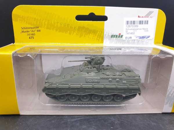 Herpa 741460 Minitanks H0 1:87 Bundeswehr Schützenpanzer Marder 1A2 BW Militär