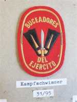 6x Spanien Spain Operaciones Especiales Navy Seal Mando de Unidades Badge Patch