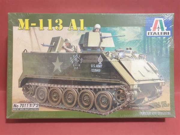 Italeri 7011 Panzer M-113 A1 US / Italien Decals Tank Modellbau 1:72 Versiegelt