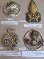 8x Italien Italy Königreich Badge Orden...