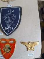 9x Mazedonien Fallschirmjäger Springerabzeichen Parachute Patch badge Orden RAR