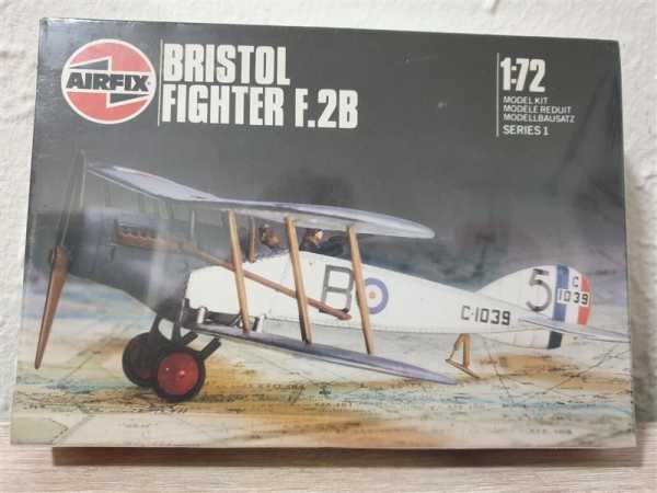 Airfix 01005 Bristol Fighter F.2B Flugzeug Militaria Modellbau 1:72 Eingeschweiß