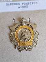 Badge Orden Feuerwehr Frankreich France Sapeurs Pompiers...