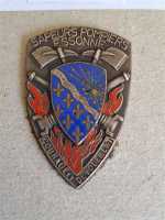 Badge Orden Feuerwehr Frankreich France Sapeurs Pompiers...