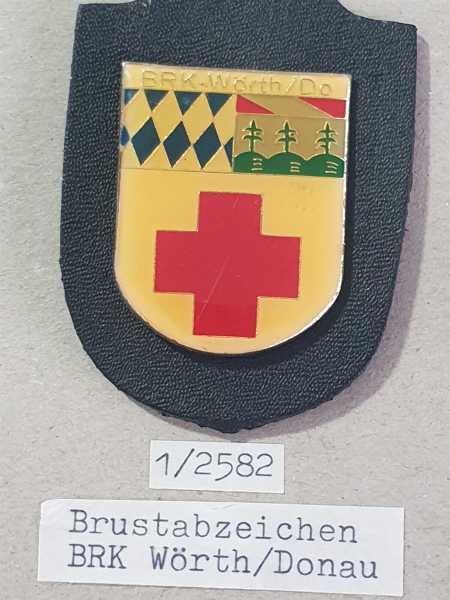 BRD RK Rot Kreuz Deutsches Rotes Kreuz Brustabzeichen BRK Wörth Donau RAR