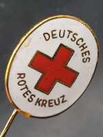 BRD RK Rot Kreuz Deutsches Rotes Kreuz Ehrennadel Oval...