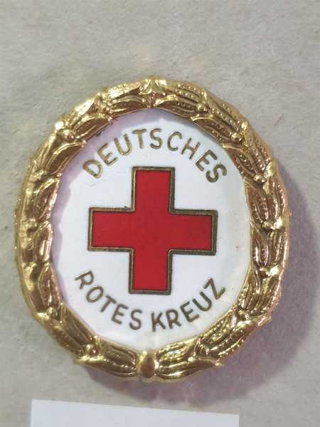 BRD RK Rot Kreuz Deutsches Rotes Kreuz für 50 Jahre Atkive Mitgliedschaft Goldst