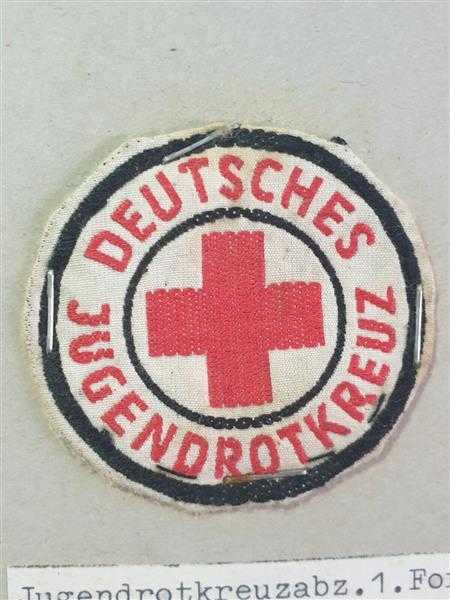 BRD RK Rot Kreuz Deutsches Rotes Kreuz Jugendrotkreuz 1. Form Alt Frühe Jahre