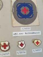 BRD RK Rot Kreuz Deutsches Rotes Kreuz Mustertafel Allgemeine Ehrenzeichen RAR