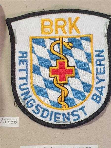 BRD RK Rot Kreuz Deutsches Rotes Kreuz Rettungsdienst Bayern Allgemein Patch