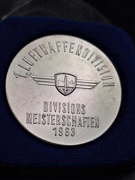 Bundeswehr Nato COIN Orden 1. Luftwaffendivision Meisterschaften 1963 Militaria