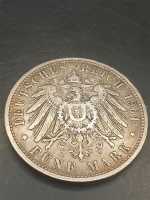 Deutsches Reich 1901 Otto Koenig von Bayern D 5 Fünf...