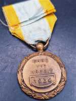 Frankreich Medaille der Saar-Minen Ehre und Arbeit 1934...