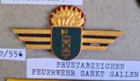 Schweiz Feuerwehr Badge Patch Brustabzeichen Sankt Gallen...