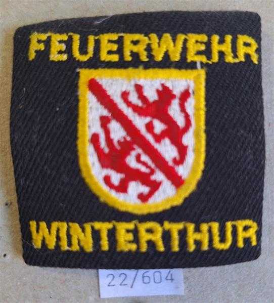 Schweiz Feuerwehr Winterthur Uniform Effekten