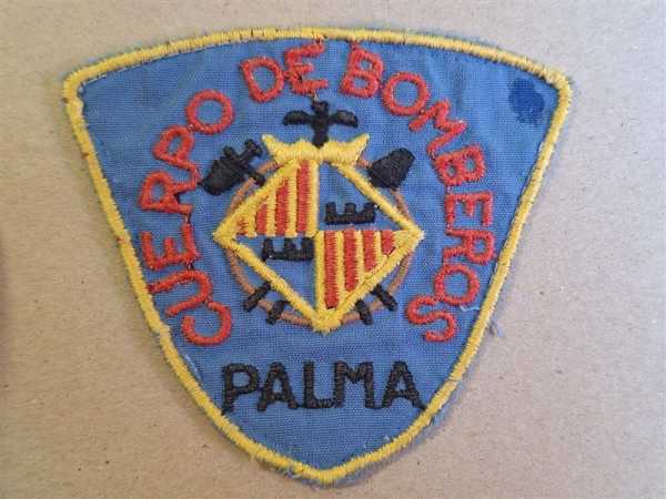 Spanien Feuerwehr Cuerpo De Bomberos Palma Mallorca Feuerwehrkorps Patch RAR