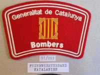 Spanien Feuerwehr Generalitat de Catalunya Bombers...