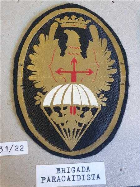 Spanien Spain Patch Ärmelabzeichen Fallschirmjäger Parachute Brigada Paracaidist