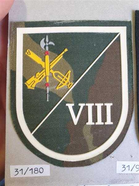 Spanien Spain Patch Ärmelabzeichen Kampfanzug VIII Bandera Btn. Special Force