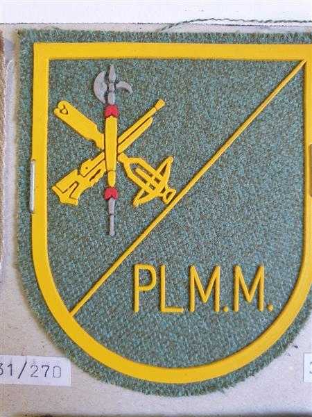 Spanien Spain Patch Ärmelabzeichen Special Einheit PLM.M Legion